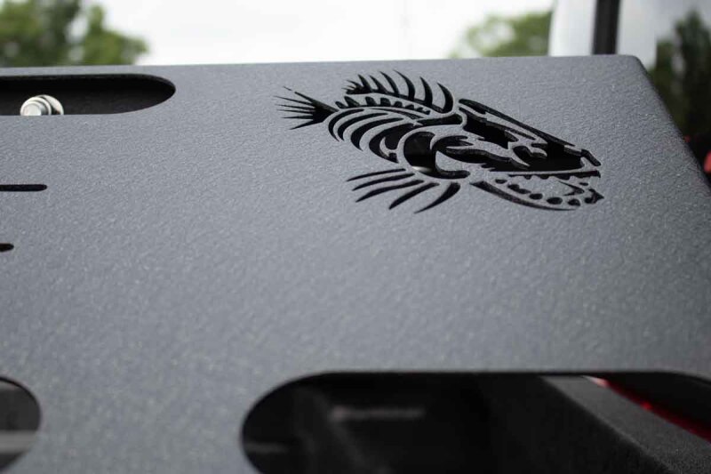 Jeep Gladiator JT Truck Bed Storage Rack - Fishbone Offroad - Powder Coated - Black - `20-`27